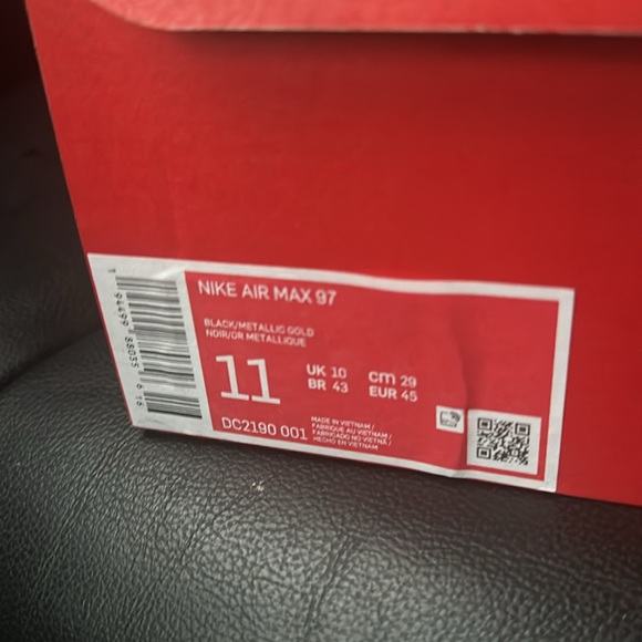 Nike Air Max 97 black and gold - Picture 5 of 7